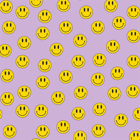 Purple Happy Face Pattern iPhone 13 Pro Folio Case