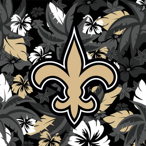 NFL New Orleans Saints Tropical Print Amazon Echo Buds Skin