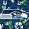 NFL Seattle Seahawks Tropical Print Nintendo Switch Lite Skin