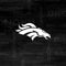 NFL Denver Broncos Black & White Amazon Echo Buds Skin