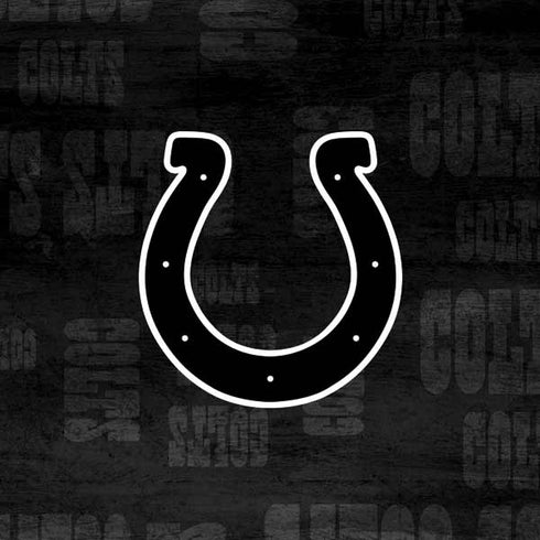 NFL Indianapolis Colts Black & White Nintendo Switch Lite Skin
