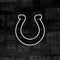 NFL Indianapolis Colts Black & White Galaxy Buds Live Skin