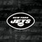 NFL New York Jets Black & White Amazon Echo Buds Skin