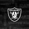 NFL Las Vegas Raiders Black & White Surface Go Skin