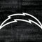 NFL Los Angeles Chargers Black & White iPhone 14 Plus Folio Case