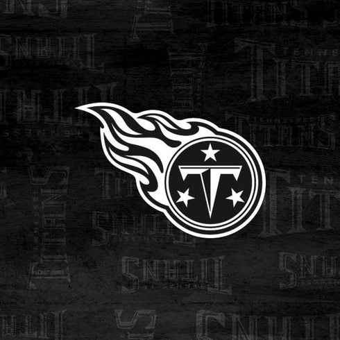NFL Tennessee Titans Black & White Nintendo Switch Lite Skin