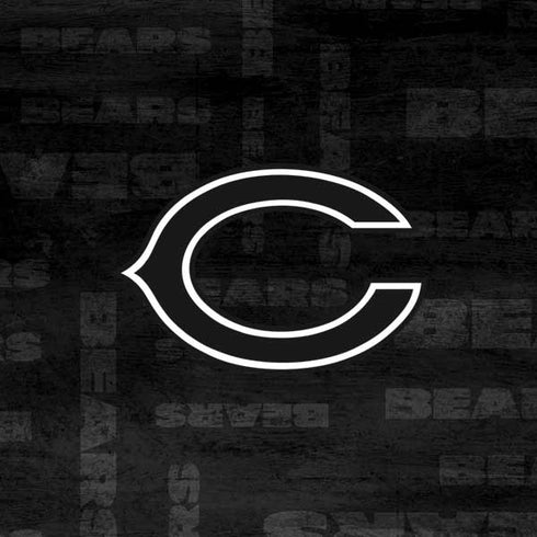 NFL Chicago Bears Black & White iPhone 15 Skin