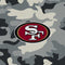 NFL San Francisco 49ers Camo Steam Deck Handheld Gaming Computer OLED Skin