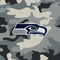 NFL Seattle Seahawks Camo Galaxy Buds Live Skin
