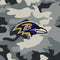 NFL Baltimore Ravens Camo Amazon Echo Buds Skin
