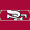 NFL San Francisco 49ers Zone Block K95 RGB PLATINUM Mechanical Gaming Keyboard Skin