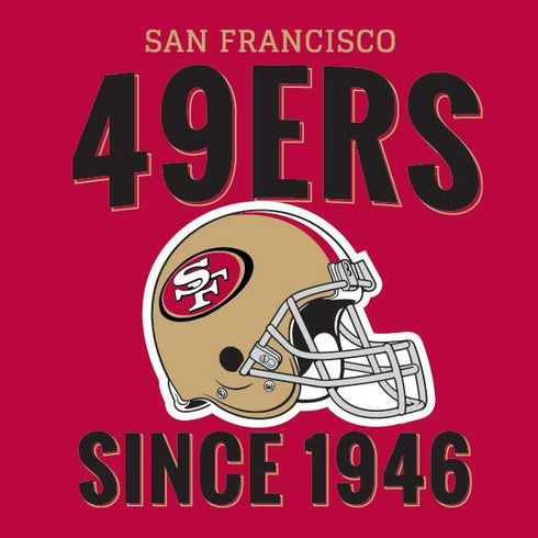 NFL San Francisco 49ers Helmet Steam Deck Handheld Gaming Computer OLED Skin