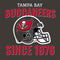 NFL Tampa Bay Buccaneers Helmet iPhone 13 Folio Case