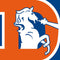 NFL Denver Broncos Retro Logo Amazon Echo Buds Skin