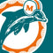 NFL Miami Dolphins Retro Logo Amazon Echo Buds Skin