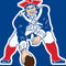 NFL New England Patriots Retro Logo Amazon Echo Buds Skin