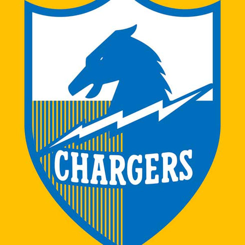 NFL Los Angeles Chargers Retro Logo Steam Deck Handheld Gaming Computer OLED Skin