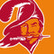 NFL Tampa Bay Buccaneers Retro Logo Amazon Echo Buds Skin