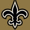 NFL New Orleans Saints Large Logo Galaxy Buds Live Skin