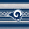 NFL Los Angeles Rams Trailblazer iPhone 13 Pro Folio Case