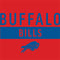 NFL Buffalo Bills Red Performance Series Galaxy Z Flip6 Skin