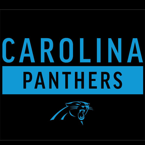 NFL Carolina Panthers Black Performance Series Amazon Echo Buds Skin