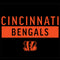 NFL Cincinnati Bengals Black Performance Series Amazon Echo Buds Skin