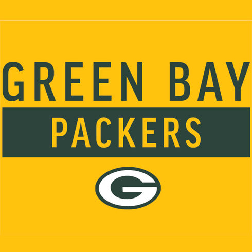 NFL Green Bay Packers Yellow Performance Series Galaxy Buds Live Skin