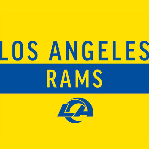 NFL Los Angeles Rams White Performance Series Galaxy Buds Live Skin