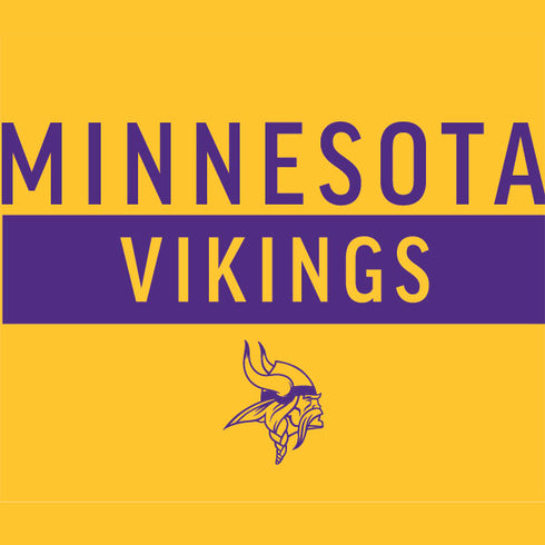 NFL Minnesota Vikings Yellow Performance Series Amazon Echo Buds Skin