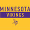 NFL Minnesota Vikings Yellow Performance Series Amazon Echo Buds Skin
