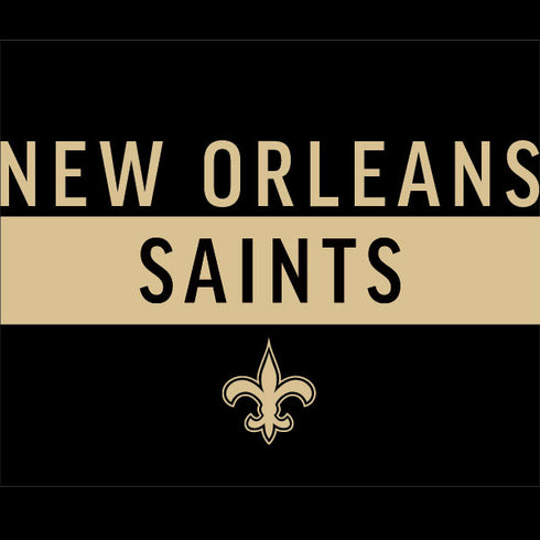 NFL New Orleans Saints Black Performance Series Amazon Echo Buds Skin