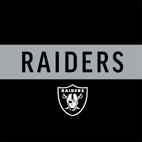 NFL Las Vegas Raiders Black Performance Series Amazon Echo Buds Skin