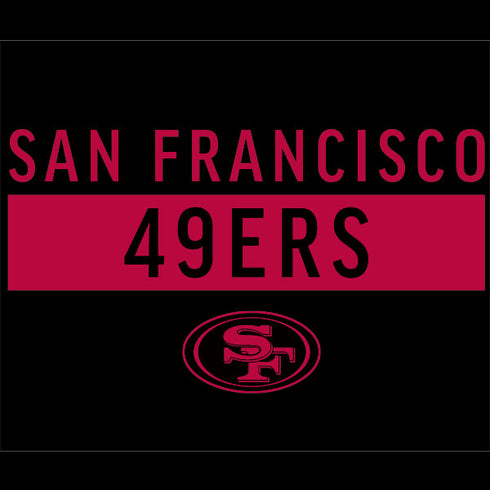 NFL San Francisco 49ers Black Performance Series Amazon Echo Buds Skin