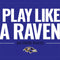 NFL Baltimore Ravens Team Motto Apple Pencil (1st Gen, 2017) Skin