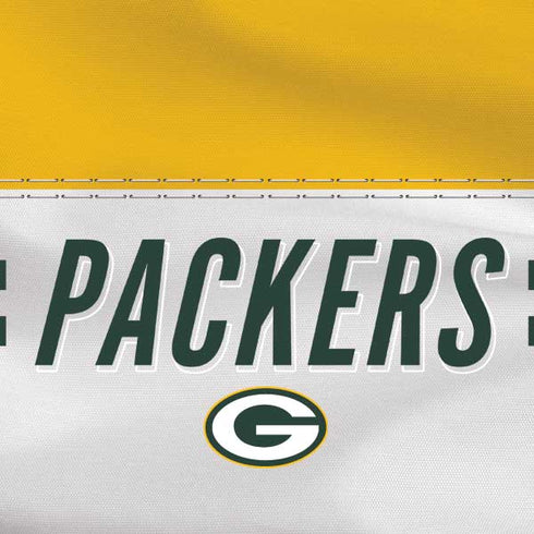 NFL Green Bay Packers White Striped Xbox Elite Wireless Controller Series 2 Skin