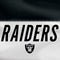NFL Las Vegas Raiders White Striped Nintendo 2DS XL (2017) Skin