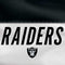 NFL Las Vegas Raiders White Striped Pixelbook Skin