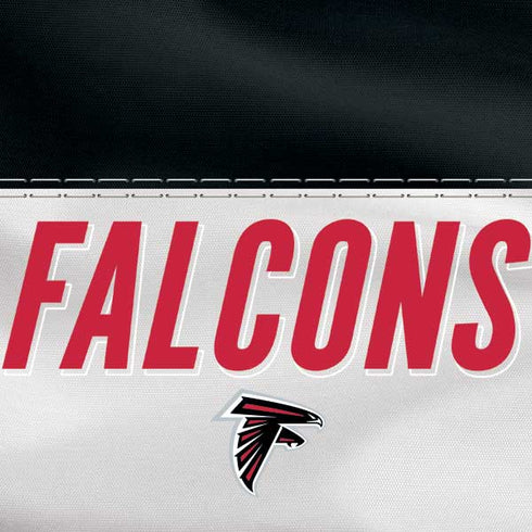NFL Atlanta Falcons White Striped Galaxy Buds Plus Skin