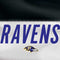 NFL Baltimore Ravens White Striped Steam Deck Handheld Gaming Computer OLED Skin