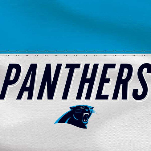 NFL Carolina Panthers White Striped Amazon Echo Buds Skin