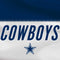 NFL Dallas Cowboys White Striped G203 Prodigy RGB Wired Gaming Mouse Skin