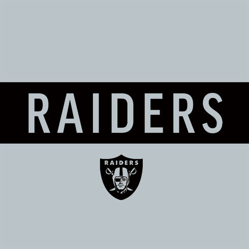 NFL Las Vegas Raiders Silver Performance Series Xbox 360 Slim (2010) Skin