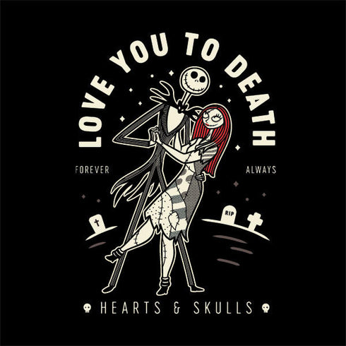 Disney The Nightmare Before Christmas Love You To Death iPhone 14 Folio Case