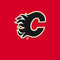 NHL Calgary Flames Solid Background Galaxy S7 Edge Skin