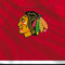NHL Blackhawks Red Stripes 3DS (2011) Skin