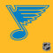 NHL St. Louis Blues Solid Background Xbox 360 Slim (2010) Skin