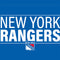 NHL New York Rangers Lineup PlayStation 4 Gold Wireless Headset Skin