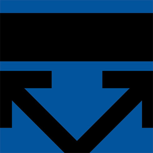 Black and Blue Arrows SteelSeries Rival 600 Gaming Mouse Skin