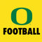 University of Oregon Football Galaxy A50 Clear Case